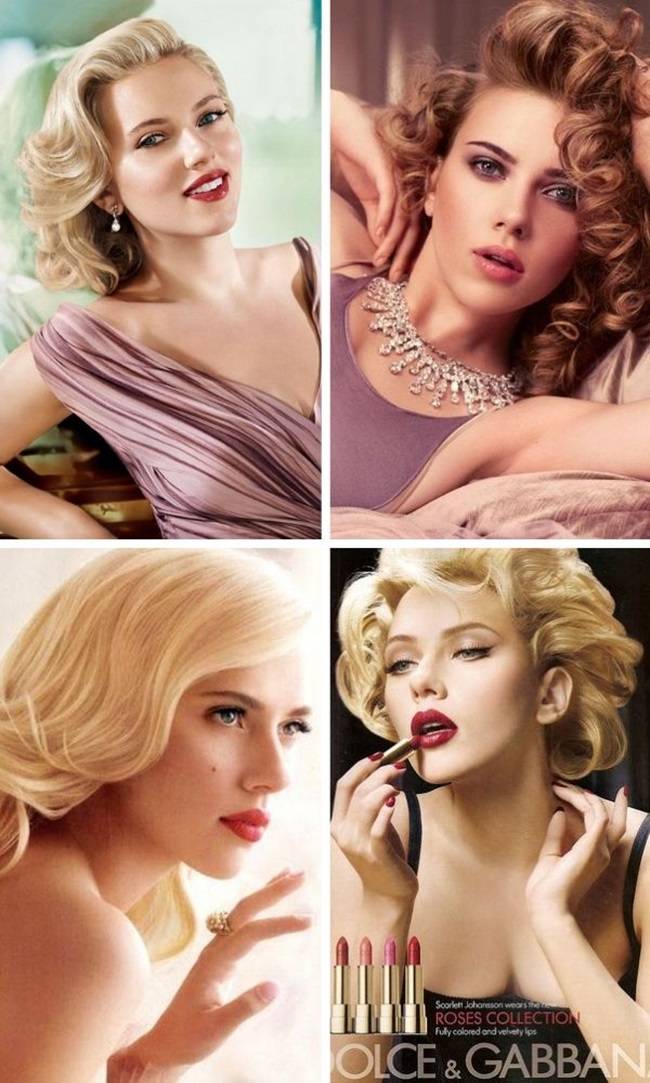 Scarlett Johansson Beauty and Makeup Aesthetic